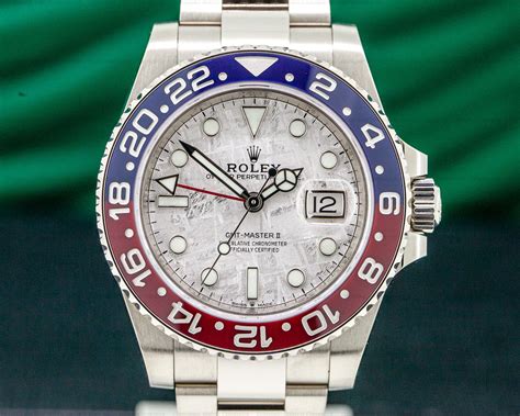 rolex gmt master ii white face price|Rolex GMT Master pepsi bezel.